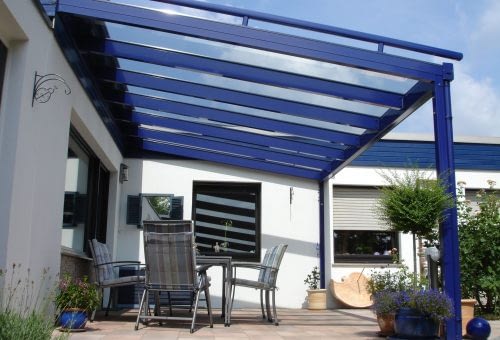 Ausbaudach Terrassenüberdachung Alu